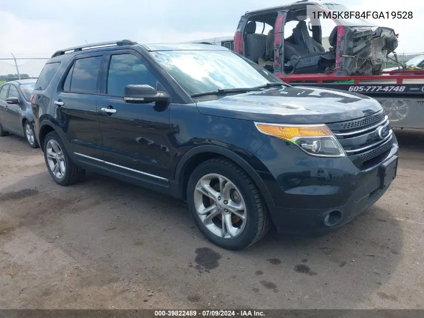 1FM5K8F84FGA19528 2015 Ford Explorer Limited