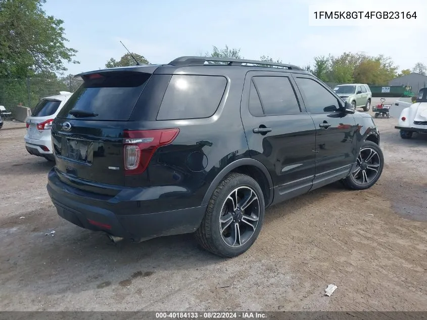 1FM5K8GT4FGB23164 2015 Ford Explorer Sport