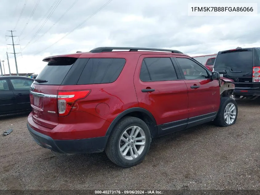 1FM5K7B88FGA86066 2015 Ford Explorer