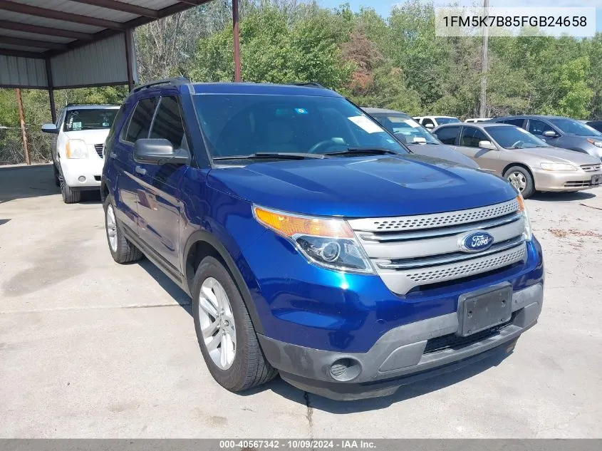 1FM5K7B85FGB24658 2015 Ford Explorer