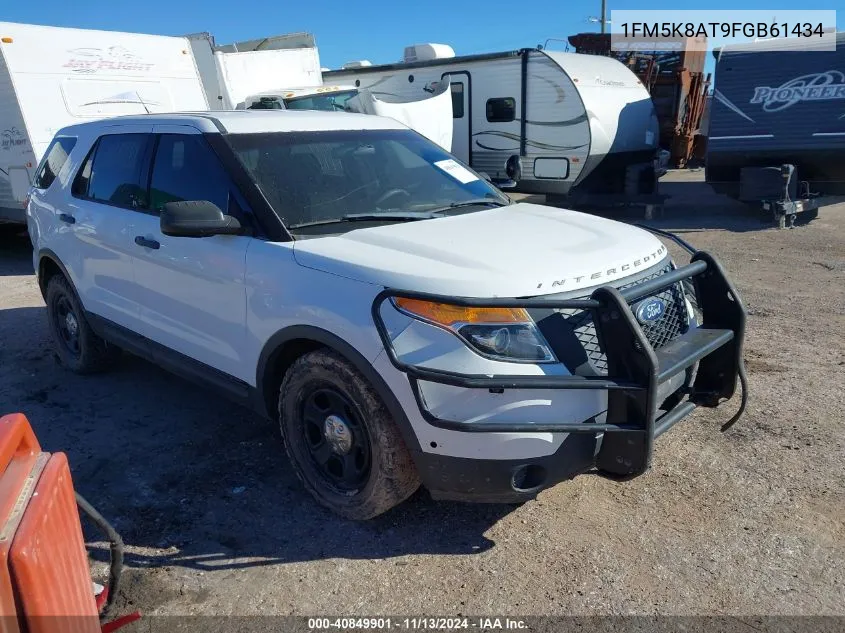 1FM5K8AT9FGB61434 2015 Ford Utility Police Interceptor