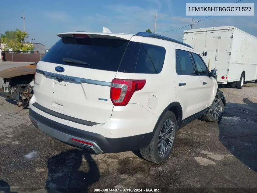 1FM5K8HT8GGC71527 2016 Ford Explorer Platinum