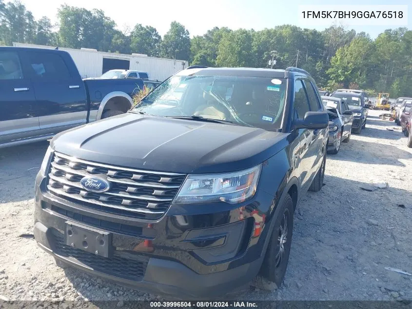 1FM5K7BH9GGA76518 2016 Ford Explorer