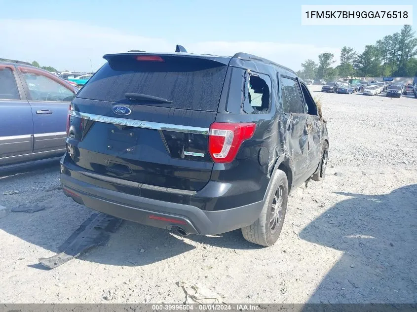 1FM5K7BH9GGA76518 2016 Ford Explorer