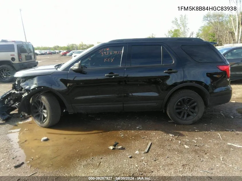 1FM5K8B84HGC83938 2017 Ford Explorer