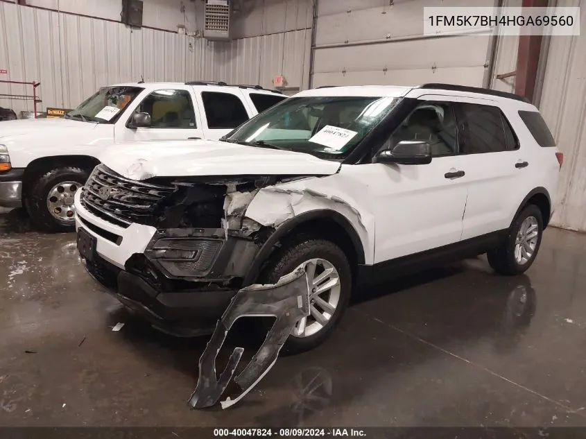 1FM5K7BH4HGA69560 2017 Ford Explorer