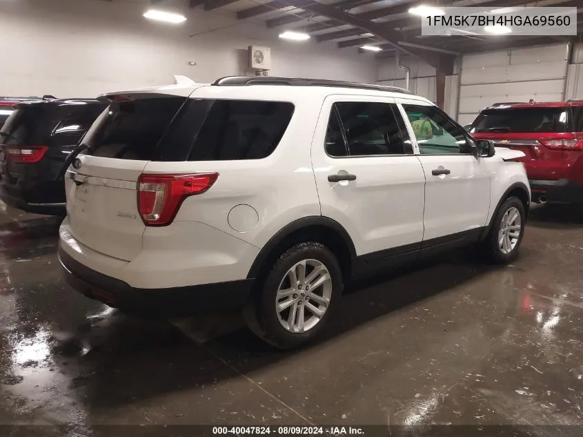 1FM5K7BH4HGA69560 2017 Ford Explorer