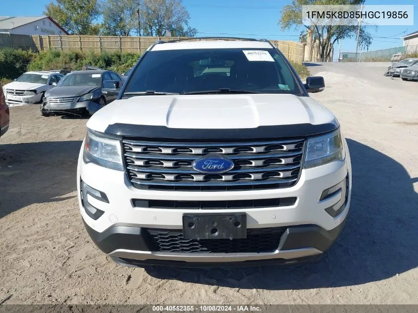 1FM5K8D85HGC19856 2017 Ford Explorer Xlt