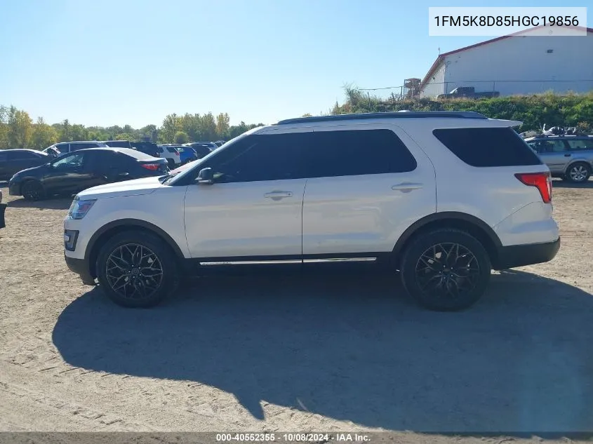 1FM5K8D85HGC19856 2017 Ford Explorer Xlt