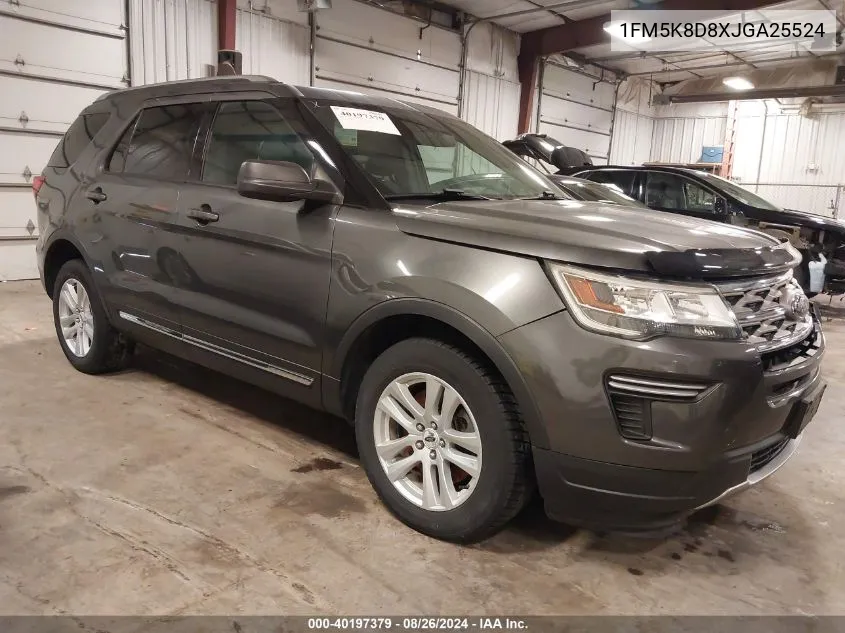 2018 Ford Explorer Xlt VIN: 1FM5K8D8XJGA25524 Lot: 40197379