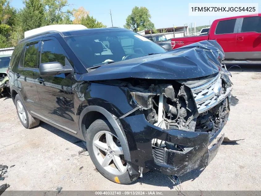 2018 Ford Explorer Xlt VIN: 1FM5K7DHXJGC54425 Lot: 40332740