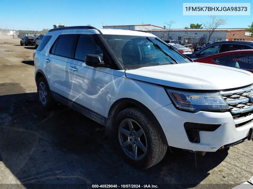 2018 Ford Explorer VIN: 1FM5K7BHXJGA98373 Lot: 40529040