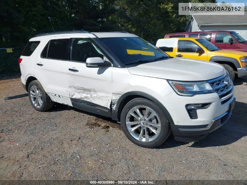 1FM5K8F86KGA76162 2019 Ford Explorer Limited