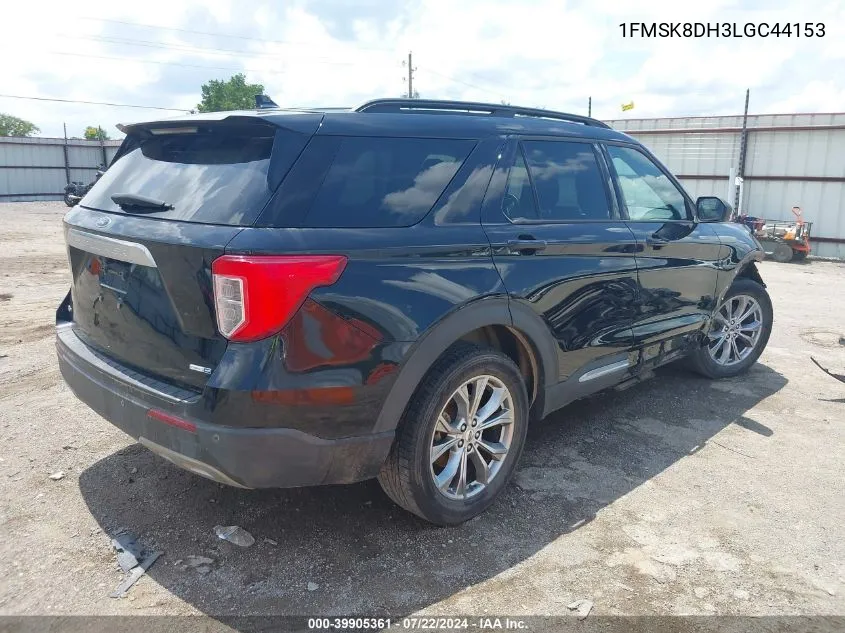 1FMSK8DH3LGC44153 2020 Ford Explorer Xlt