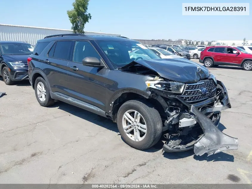 1FMSK7DHXLGA28391 2020 Ford Explorer Xlt