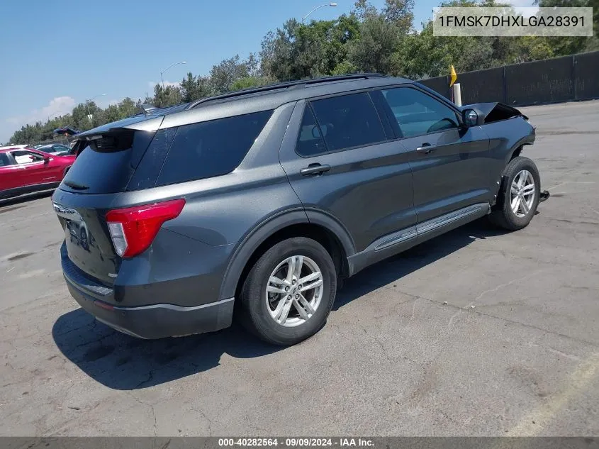 1FMSK7DHXLGA28391 2020 Ford Explorer Xlt