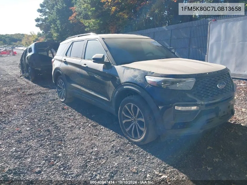 2020 Ford Explorer St VIN: 1FM5K8GC7LGB13658 Lot: 40547414