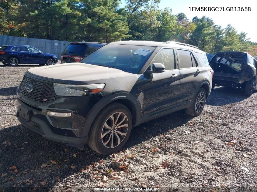 2020 Ford Explorer St VIN: 1FM5K8GC7LGB13658 Lot: 40547414