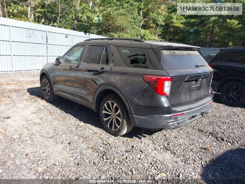 1FM5K8GC7LGB13658 2020 Ford Explorer St