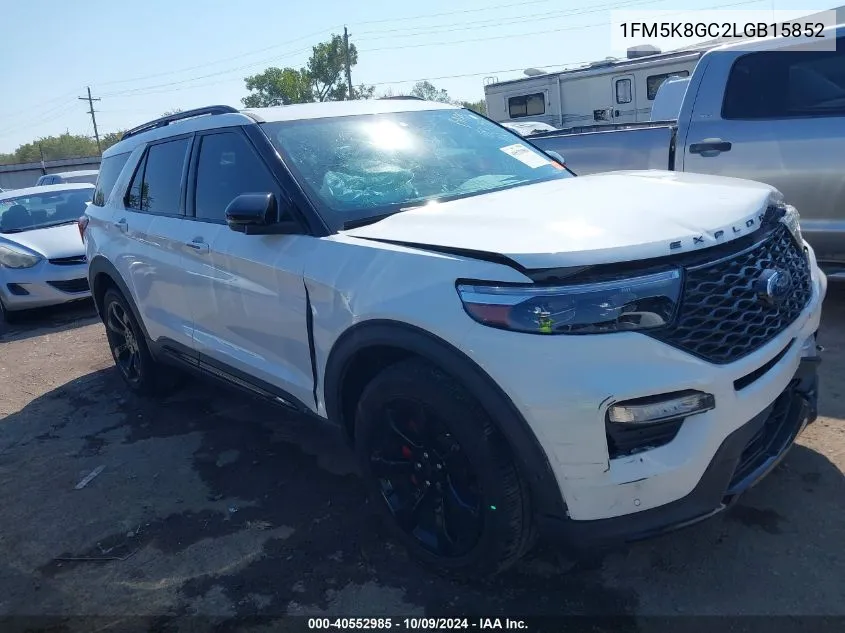 2020 Ford Explorer St VIN: 1FM5K8GC2LGB15852 Lot: 40552985