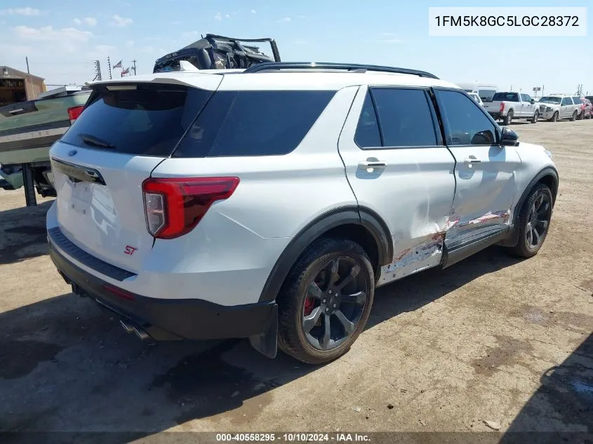 2020 Ford Explorer St VIN: 1FM5K8GC5LGC28372 Lot: 40558295