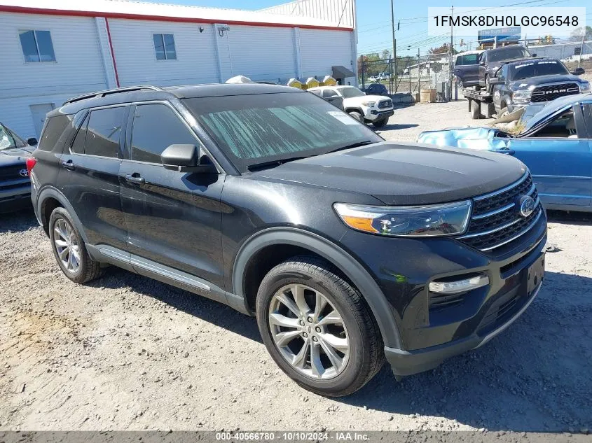 2020 Ford Explorer Xlt VIN: 1FMSK8DH0LGC96548 Lot: 40566780