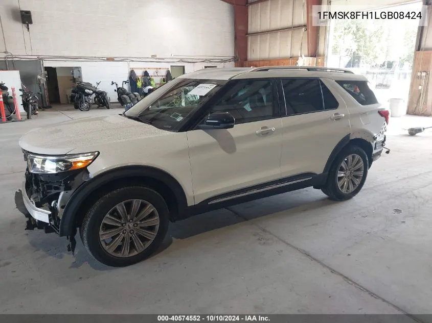 1FMSK8FH1LGB08424 2020 Ford Explorer Limited