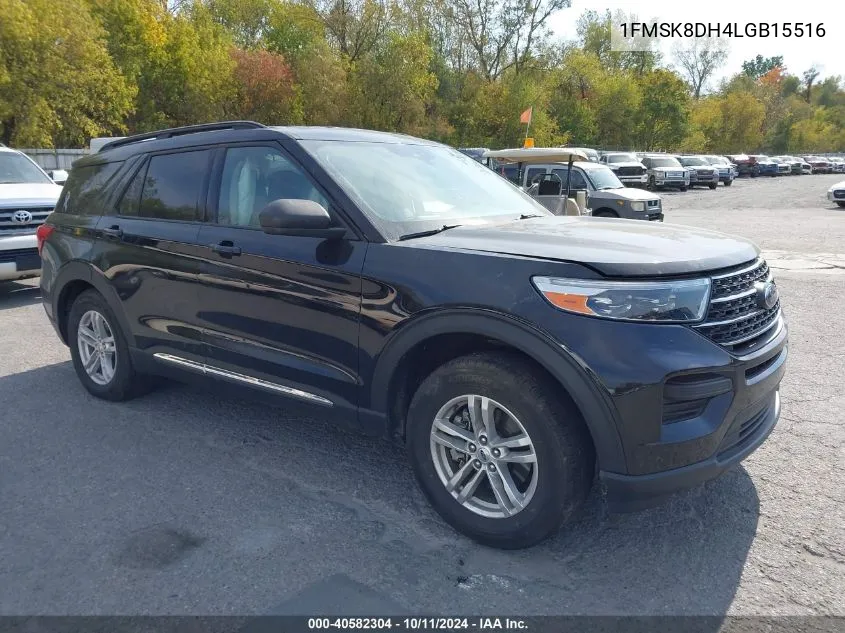 2020 Ford Explorer Xlt VIN: 1FMSK8DH4LGB15516 Lot: 40582304