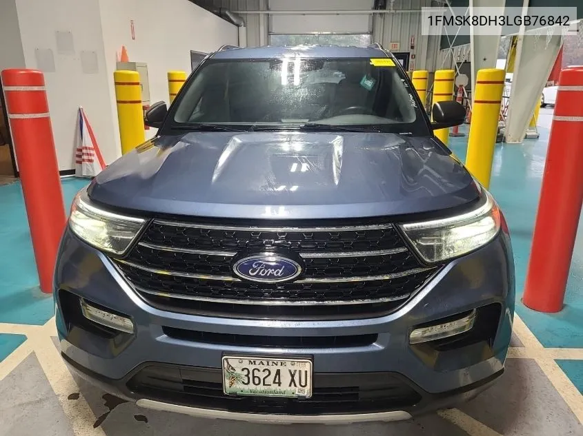 2020 Ford Explorer Xlt VIN: 1FMSK8DH3LGB76842 Lot: 40588848