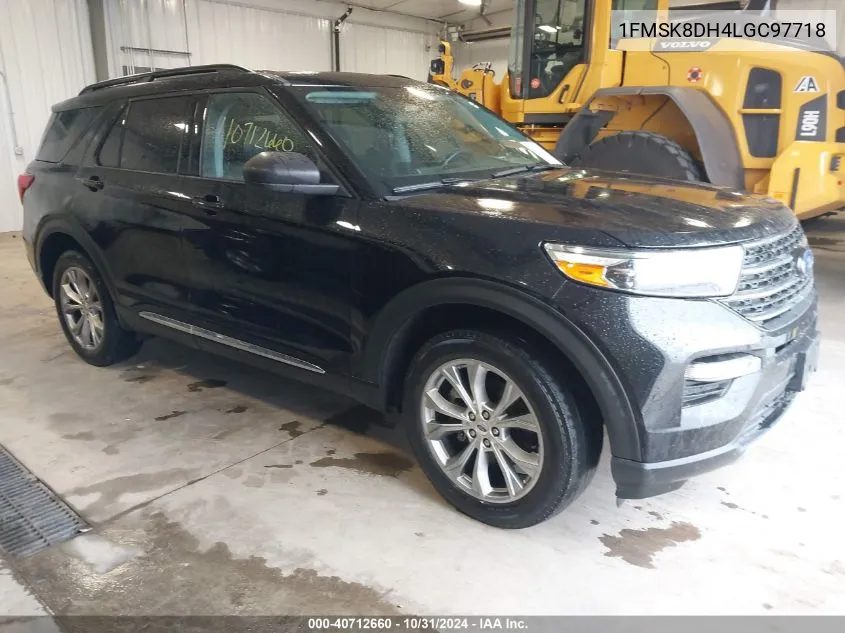 2020 Ford Explorer Xlt VIN: 1FMSK8DH4LGC97718 Lot: 40712660