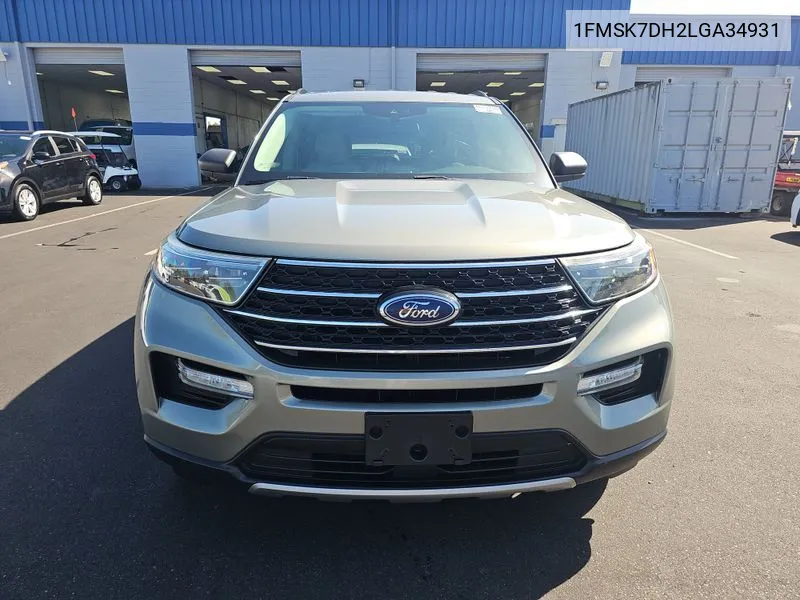 2020 Ford Explorer Xlt VIN: 1FMSK7DH2LGA34931 Lot: 40757266