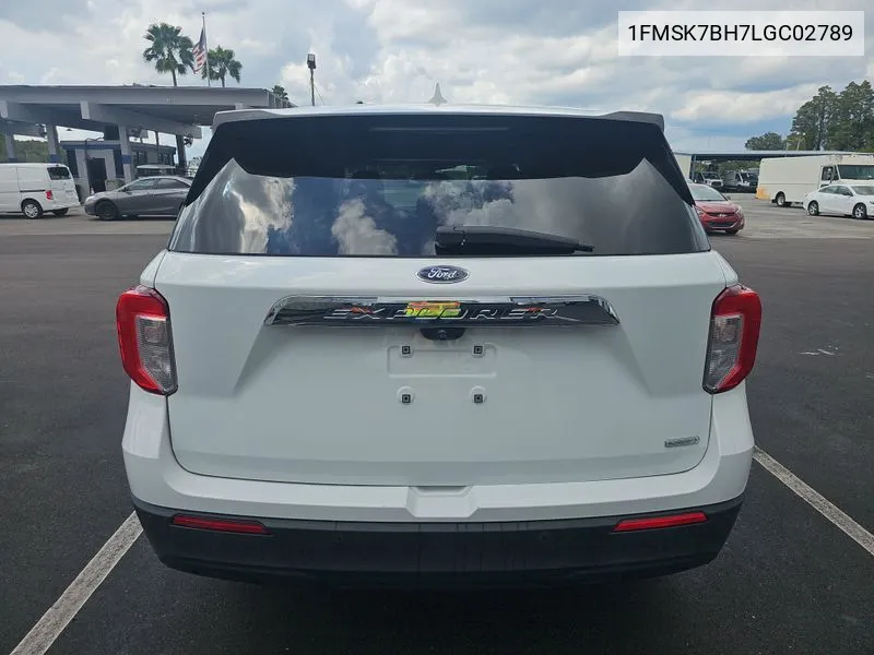 2020 Ford Explorer VIN: 1FMSK7BH7LGC02789 Lot: 40757327