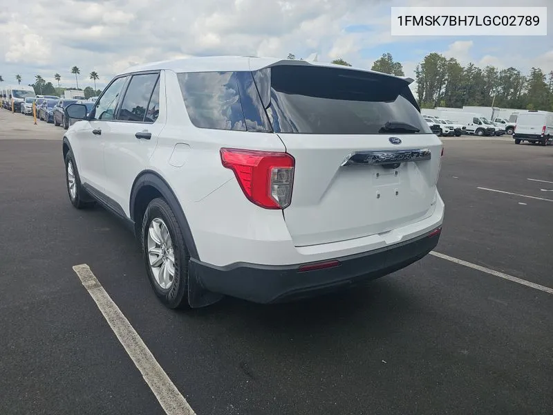 2020 Ford Explorer VIN: 1FMSK7BH7LGC02789 Lot: 40757327