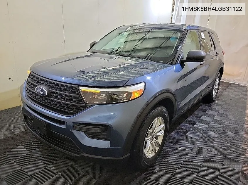 2020 Ford Explorer VIN: 1FMSK8BH4LGB31122 Lot: 40781446