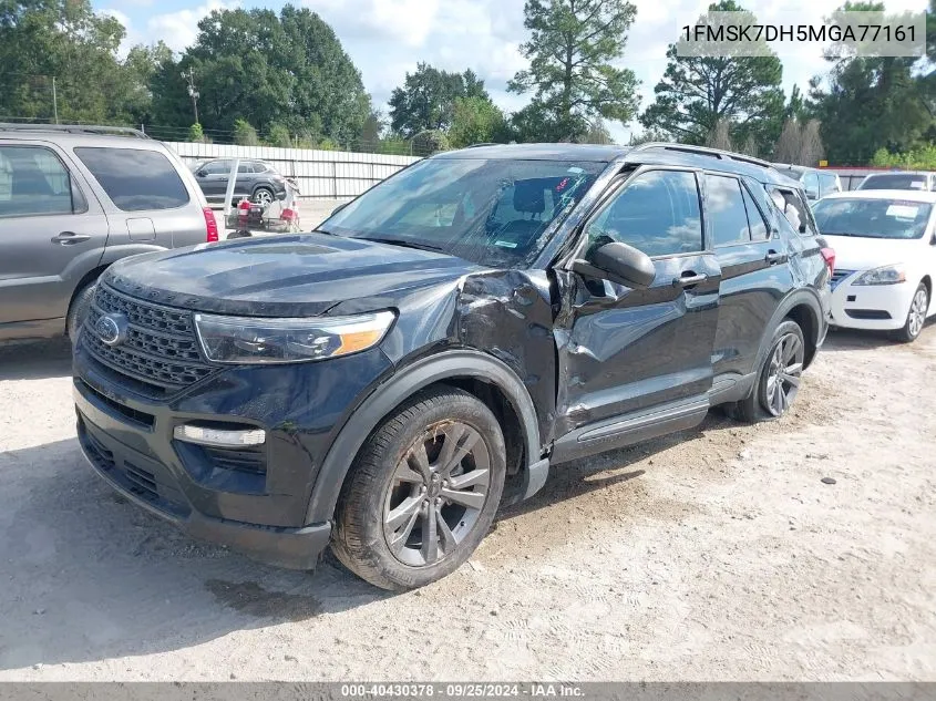 2021 Ford Explorer Xlt VIN: 1FMSK7DH5MGA77161 Lot: 40430378