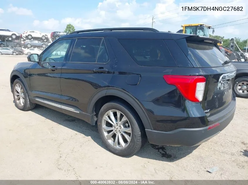 1FMSK7DH4NGC27682 2022 Ford Explorer Xlt