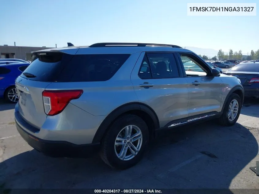 1FMSK7DH1NGA31327 2022 Ford Explorer Xlt