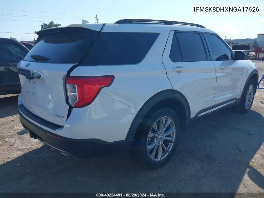 1FMSK8DHXNGA17626 2022 Ford Explorer Xlt