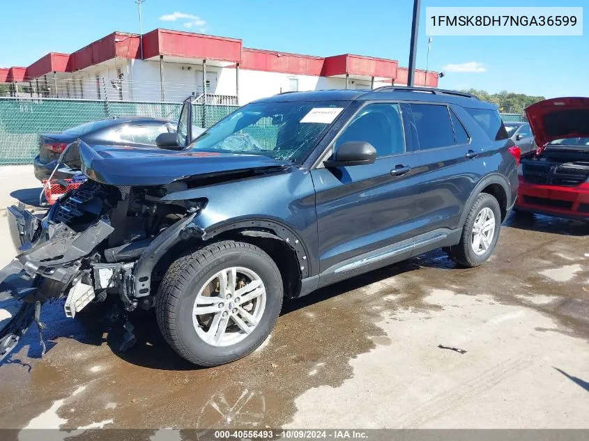 1FMSK8DH7NGA36599 2022 Ford Explorer Xlt