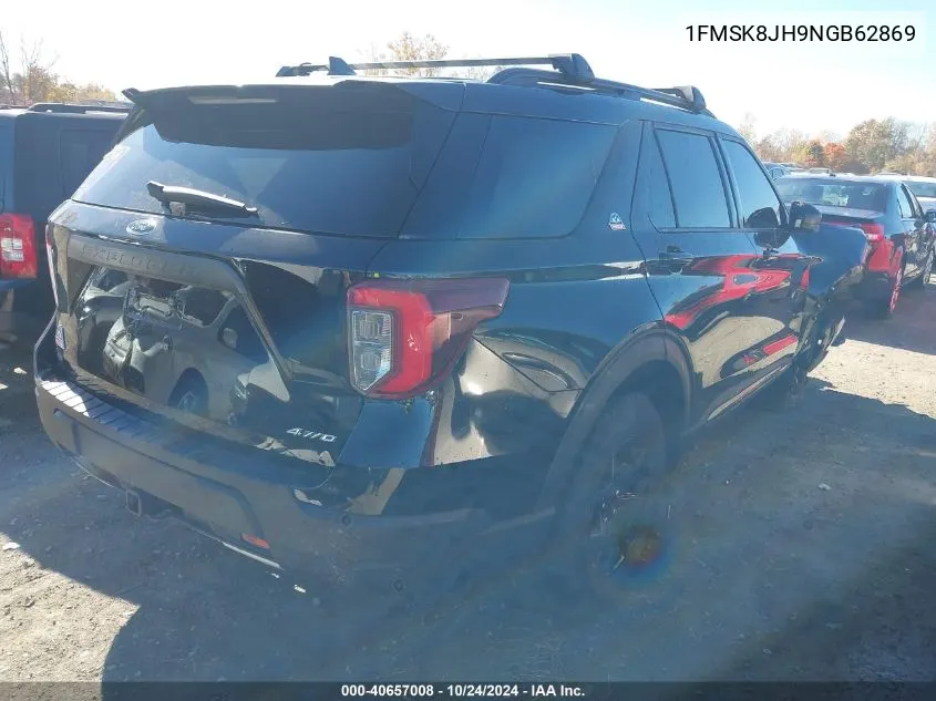 2022 Ford Explorer Timberline VIN: 1FMSK8JH9NGB62869 Lot: 40657008