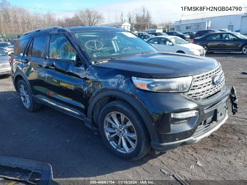 2022 Ford Explorer Limited VIN: 1FMSK8FH2NGB04790 Lot: 40661704