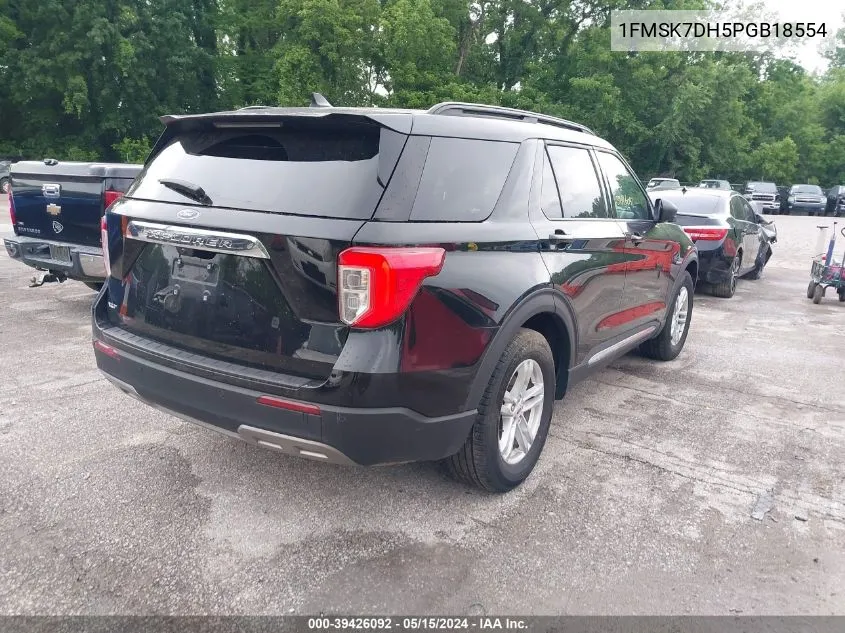 2023 Ford Explorer Xlt VIN: 1FMSK7DH5PGB18554 Lot: 39426092