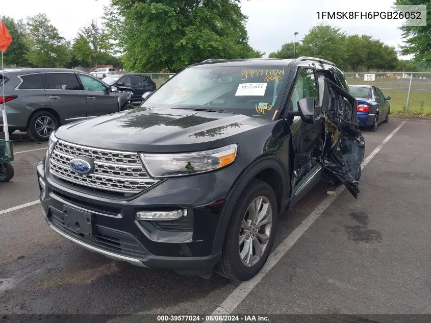 2023 Ford Explorer Limited VIN: 1FMSK8FH6PGB26052 Lot: 39577024