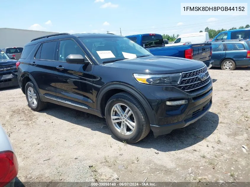 2023 Ford Explorer Xlt VIN: 1FMSK8DH8PGB44152 Lot: 39595148