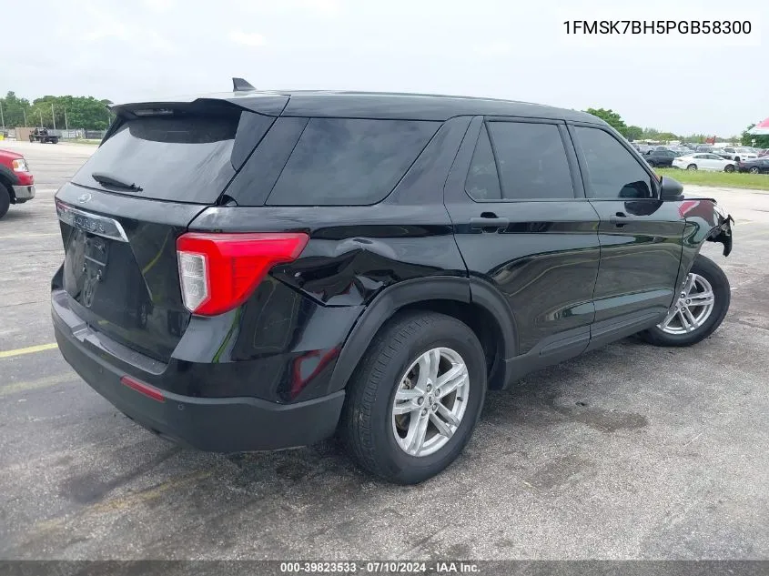 2023 Ford Explorer VIN: 1FMSK7BH5PGB58300 Lot: 39823533