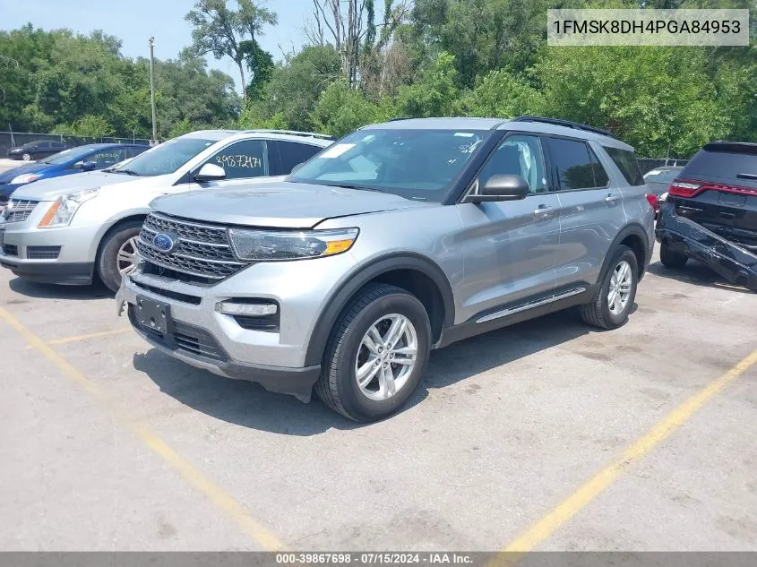 2023 Ford Explorer Xlt VIN: 1FMSK8DH4PGA84953 Lot: 39867698