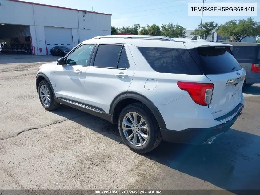 2023 Ford Explorer Limited VIN: 1FMSK8FH5PGB68440 Lot: 39910563