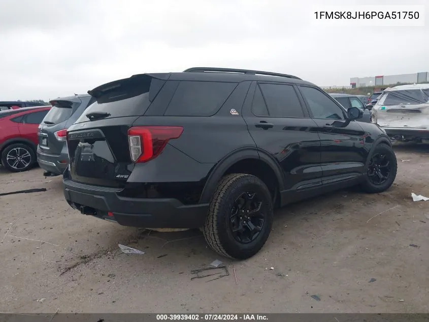 2023 Ford Explorer Timberline VIN: 1FMSK8JH6PGA51750 Lot: 39939402