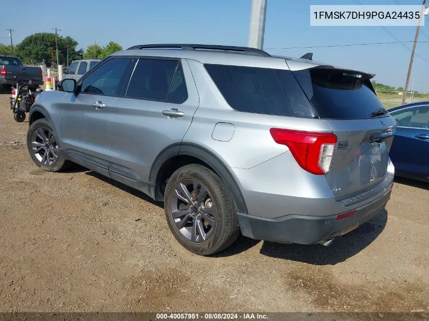 2023 Ford Explorer Xlt VIN: 1FMSK7DH9PGA24435 Lot: 40057951