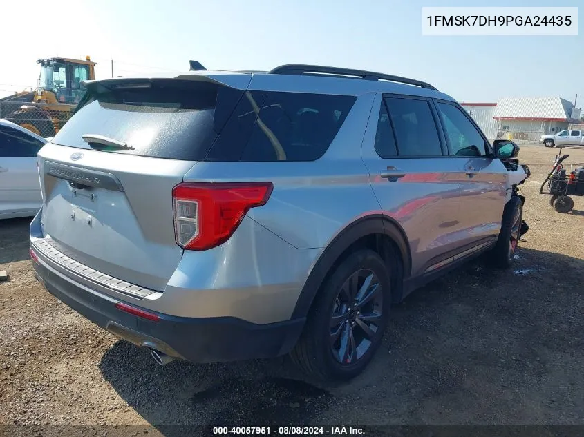 2023 Ford Explorer Xlt VIN: 1FMSK7DH9PGA24435 Lot: 40057951